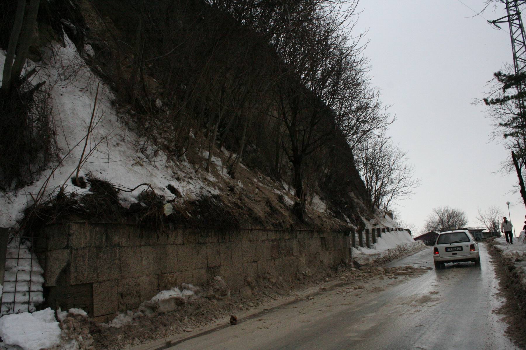 Активизира се свлачище в Балчик