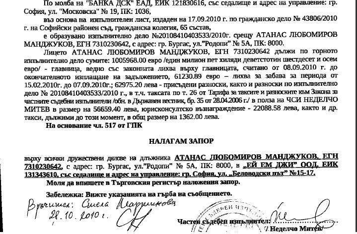 Племенник на Манджуков фалира