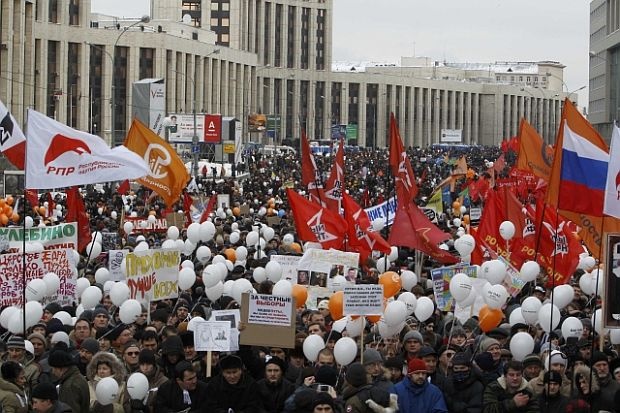 Митингът в Москва завърши без инциденти