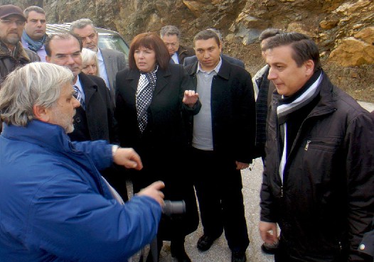 Гръцка делегация оглежда нивото на язовир „Ивайловград"