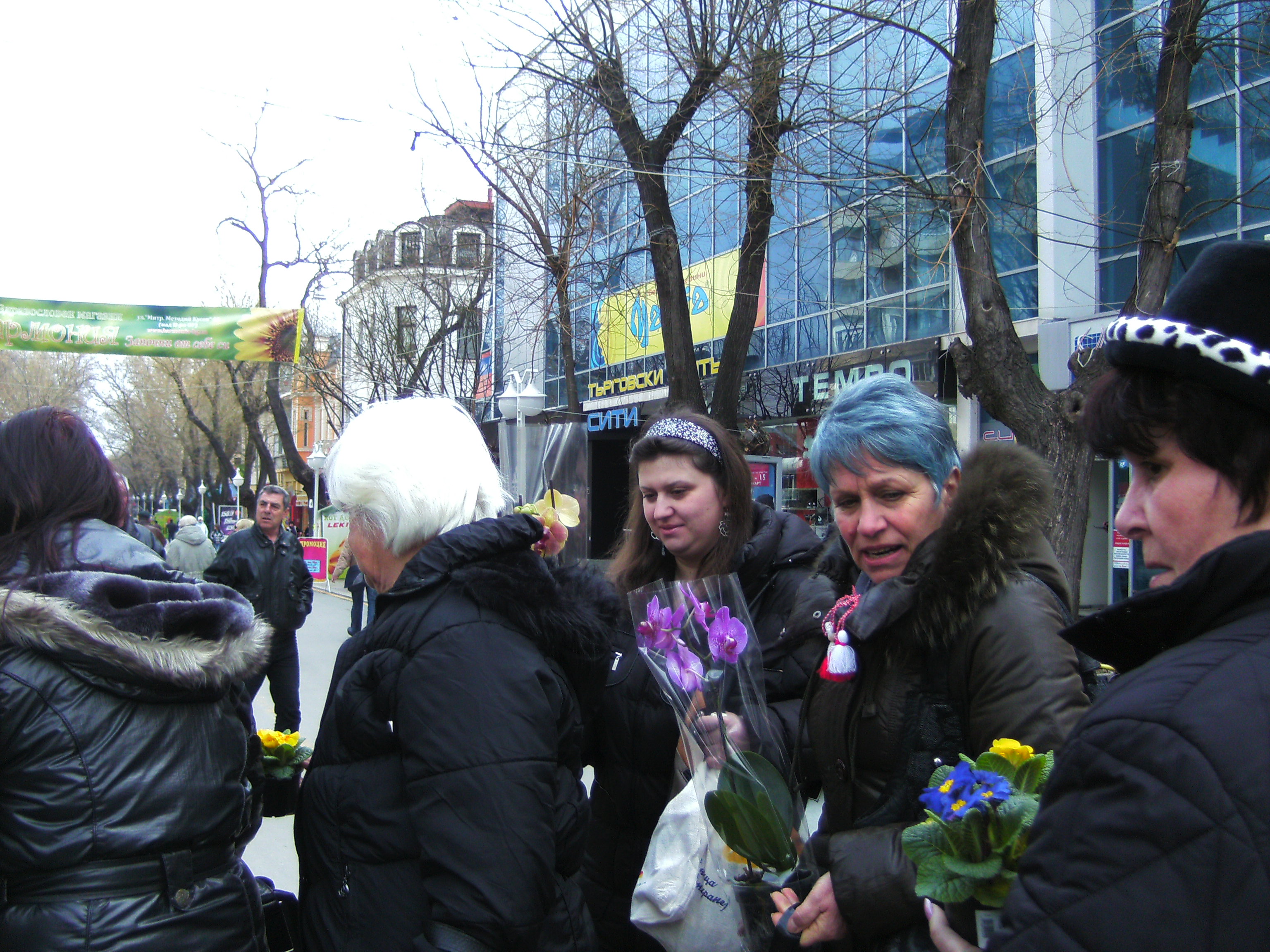 Старозагорци луднаха по холандски цветя за 8 март