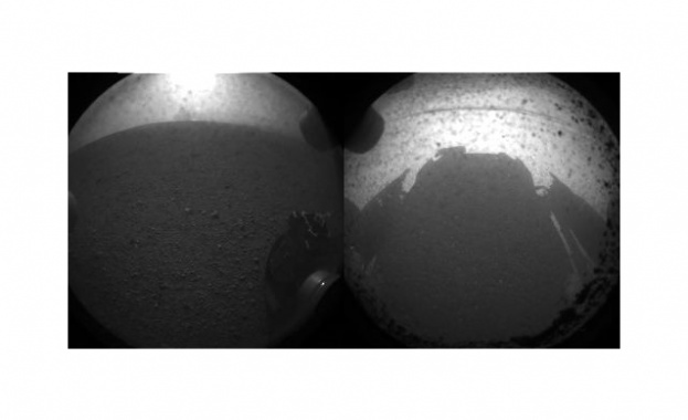 Вижте Марс отблизо! Curiosity изпрати първите снимки от Червената планета (ВИДЕО)