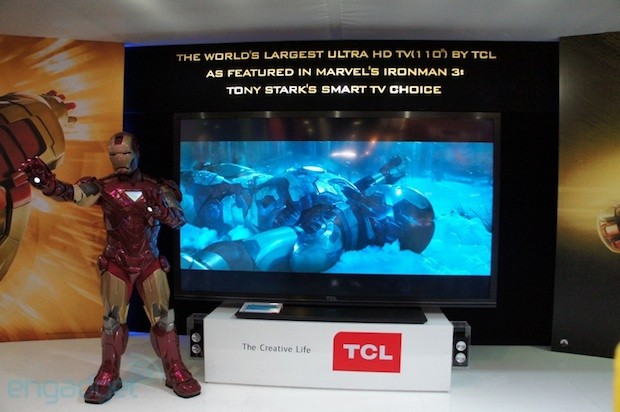 TCL показа 110-инчов 4К телевизор