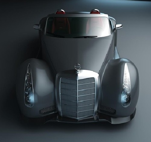 Mercedes SLS... под прикритие