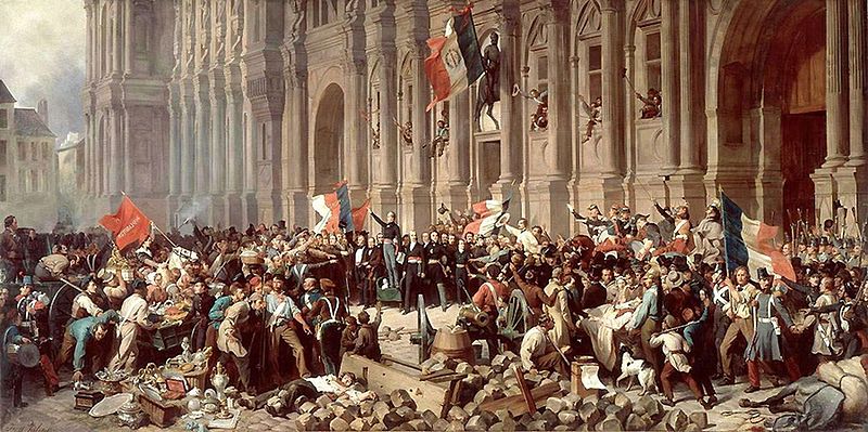22.2.1848 г.: В Париж започва Френската революция от 1848 г.