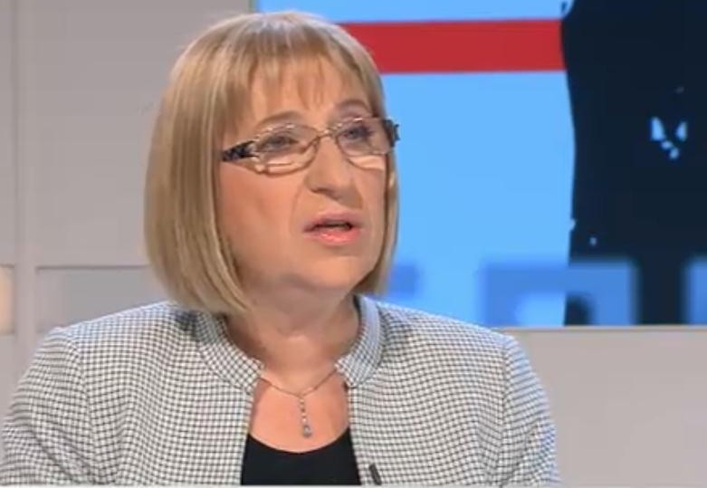 Цецка Цачева: Нито ще съм премиер, нито посланик