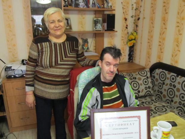 Болен от склероза поддържа православен сайт