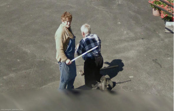 Вижте най-абсурдните снимки на Google Street View!