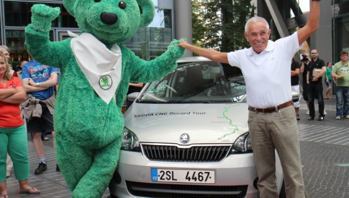 Skoda Citigo на метан обиколи 9 страни за 100 евро