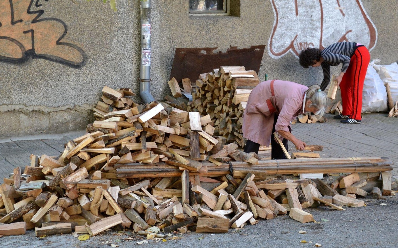 Ужас за хората, които се отопляват на дърва