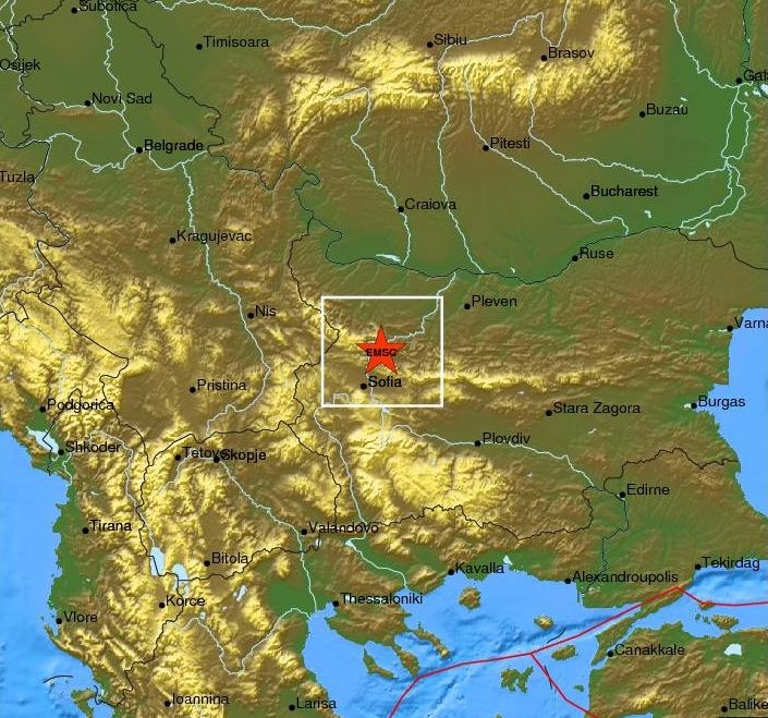 Нов трус край София, този път 3,4 по Рихтер
