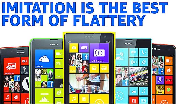 Nokia се подигра с Отхапаната ябълка