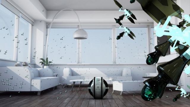 Летящ почистващ робот спечели Electrolux Design Lab 2013