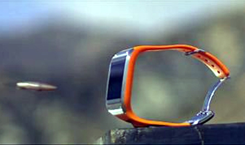 Краш тест на Samsung Galaxy Gear (ВИДЕО)