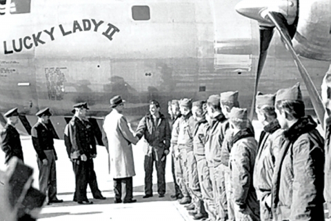 2.3.1949 г.: Американски бомбардировач В-50 обикаля Земята без кацане