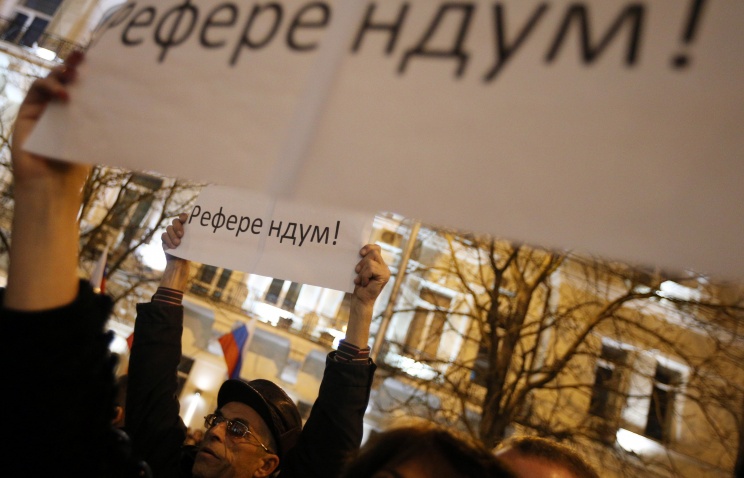 Крим: Референдум ще има, въпреки блокираната база данни от Киев