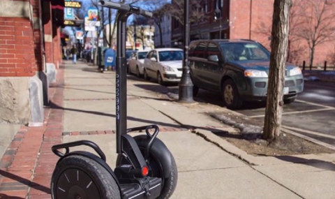 Новия Segway с поставка за iPad (ВИДЕО)