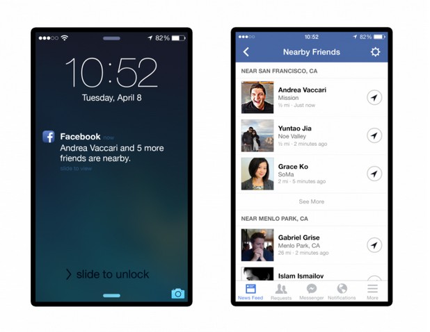 Функция на Facebook стимулира срещите на живо