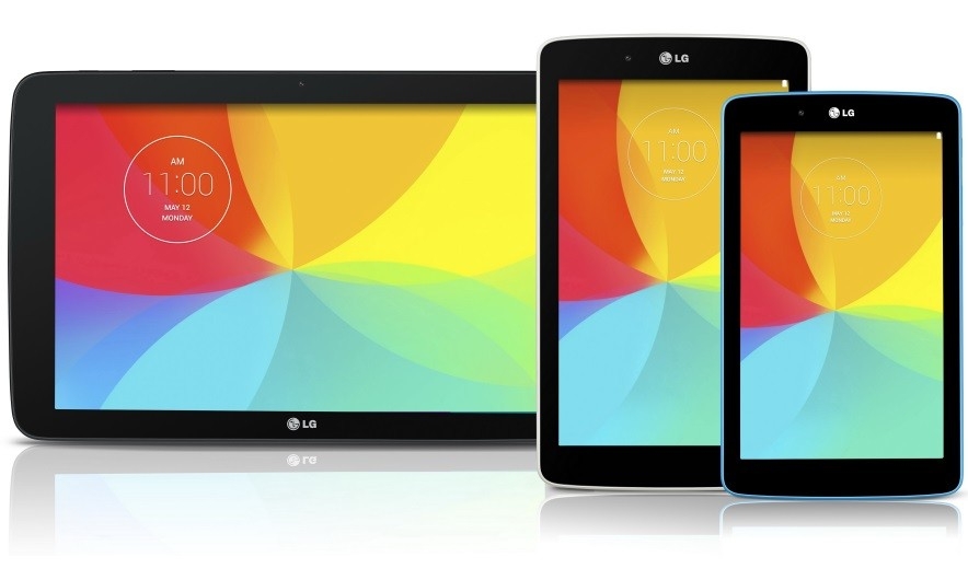  LG анонсира три таблета G Pad