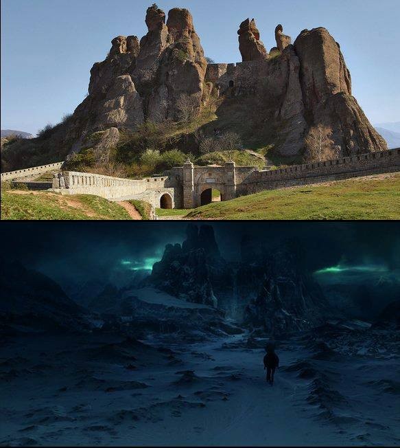 Белограчишките скали използвани в „Game of Thrones”
