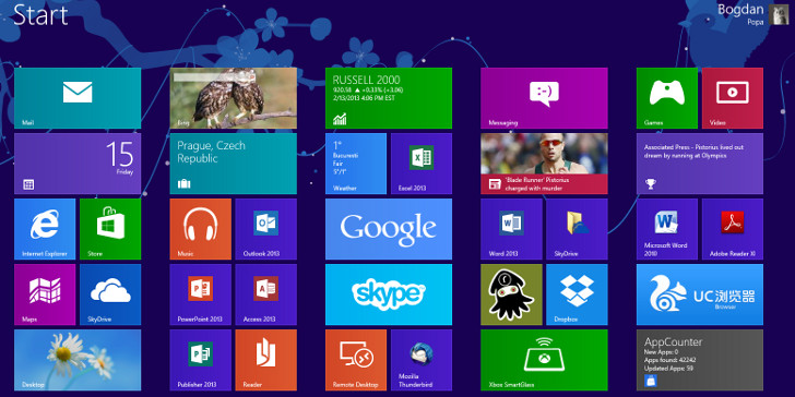 Windows 9 се променя според джаджата