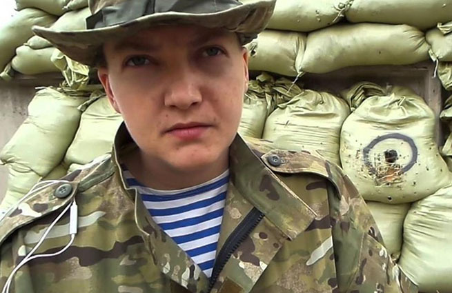 Украинска пилотка на съд за разстрела на руските журналисти край Луганск