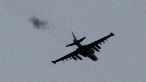 Киев в шок: Руски изтребител свали с ракетен удар наш "Су-25"