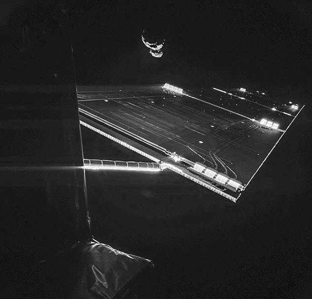 Philae изпрати първите си СНИМКИ