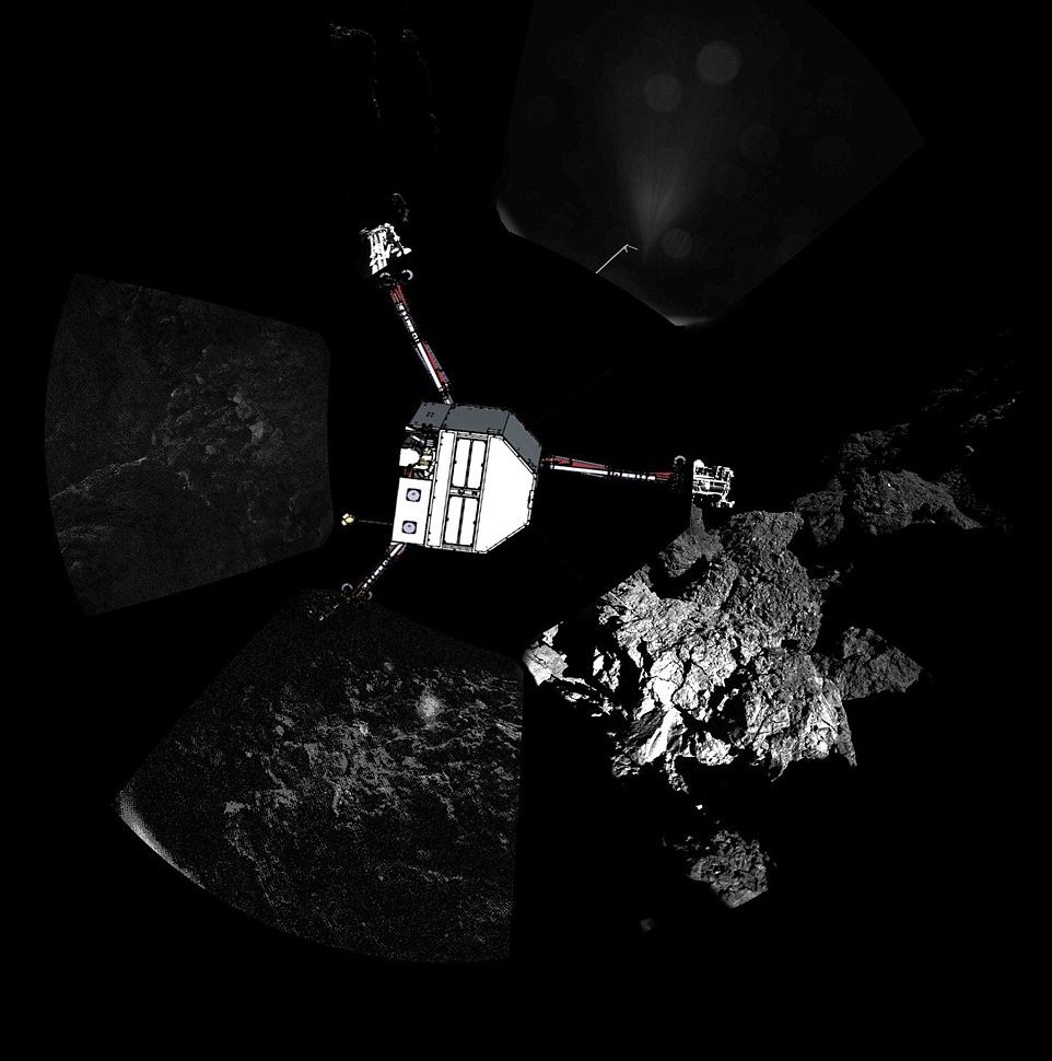Приспаха апарата Philae 