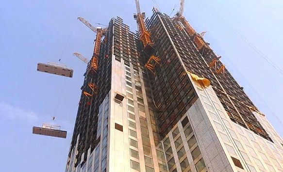 Китай показа как се строи небостъргач за 19 дни (ВИДЕО)
