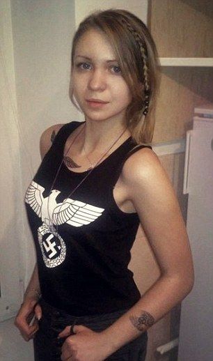 Украинската Жана д'Арк се оказа неонацистка и убийца на полицаи  (СНИМКИ)