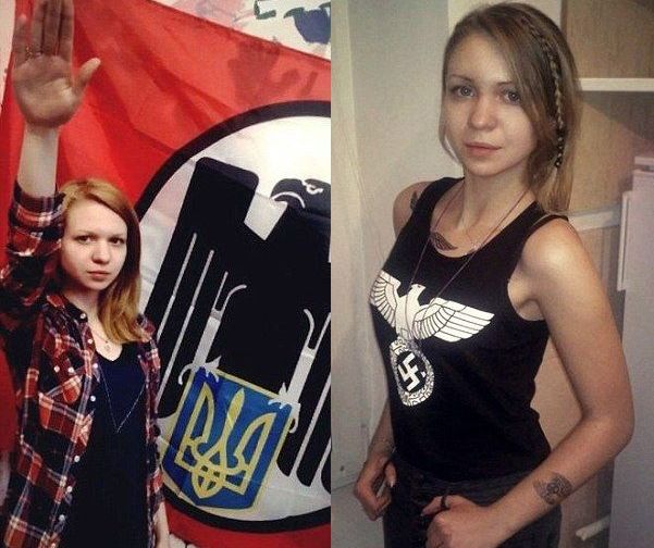 Украинската Жана д'Арк се оказа неонацистка и убийца на полицаи  (СНИМКИ)