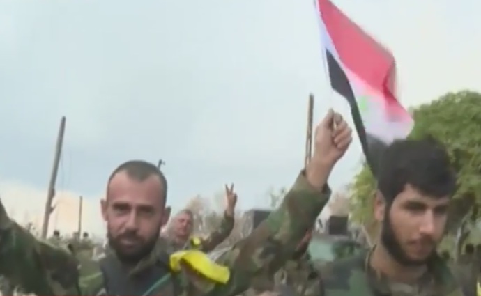 "Соколите на пустинята" и сирийската армия изритаха терористите от стратегически пункт (ВИДЕО)