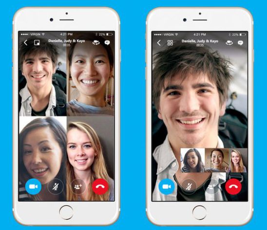 Skype ще поддържа безплатни групови видео разговори 