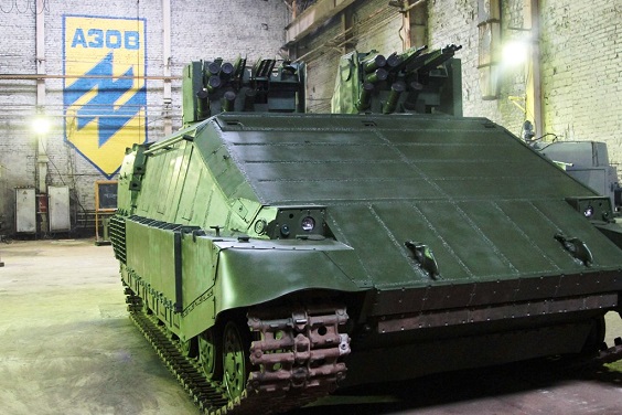 Украйна тества танк за улични боеве
