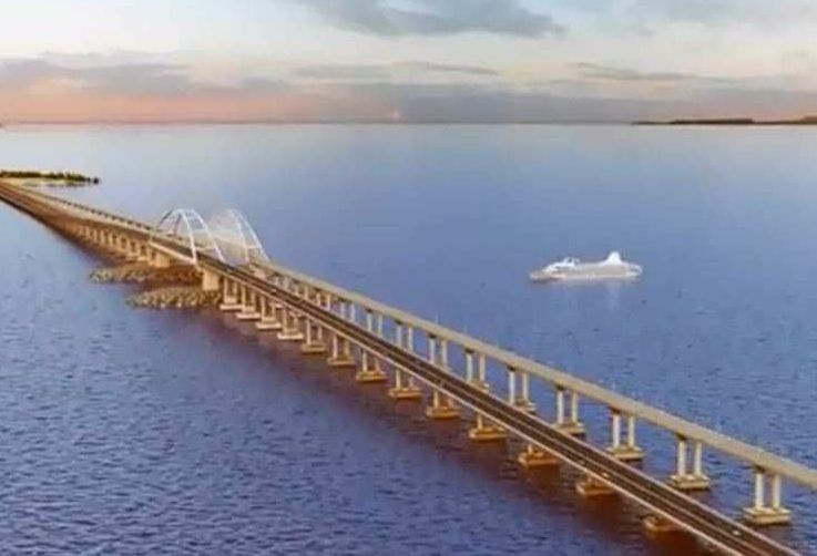 Уникално! Ето как ще изглежда Кримският мост (ВИДЕО)