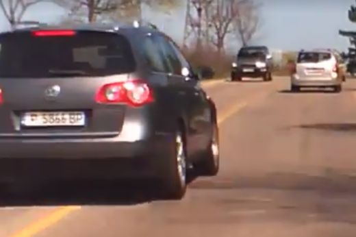 Потенциален убиец на пътя на косъм да направи голяма беля в Русе (ВИДЕО)