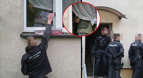 Заложническа драма в Германия! Мъж се барикадира в дома си, държи жена и деца в плен (ВИДЕО)