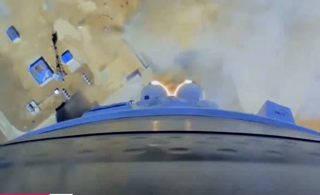 Уникални кадри от ракетата, изстреляна от новия руски космодрум (ВИДЕО)