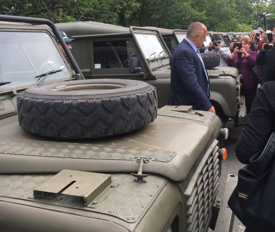 Борисов: Не сме за 40 джипа, важен е жестът!