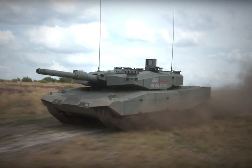 Първо ВИДЕО: Германците показаха своя танк на бъдещето 