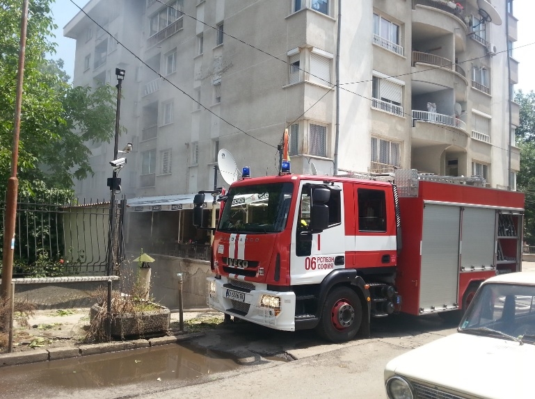 Потвърдено: Жертвата на огнения ад в центъра на София е починала 