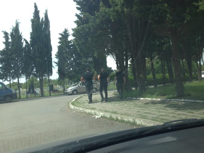 Яки момчета в черно и строг фейс контрол на погребението на Сашо Японеца (СНИМКИ)