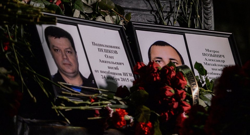 В Русия се простиха със загиналите в Сирия пилоти (ВИДЕО)