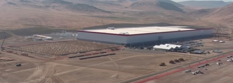 Gigafactory на Tesla започна производството на батерии (ВИДЕО)