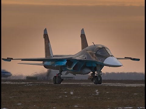 Су-34 е най-добрият бомбардировач в руската армия (ВИДЕО)