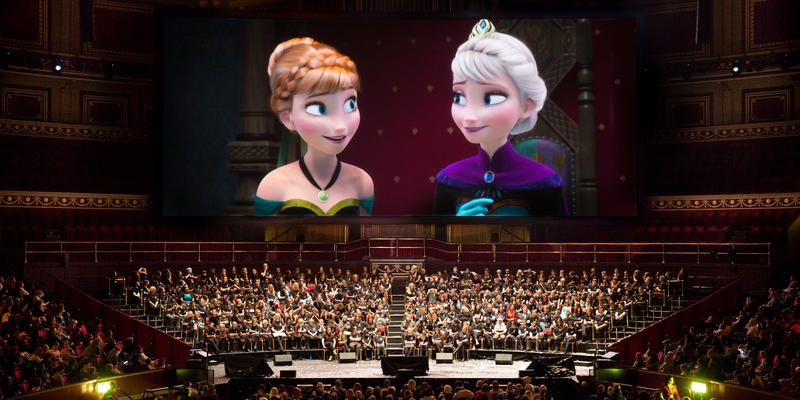 Disney Concerts представя “Замръзналото кралство: филм с музика на живо” за първи път в България