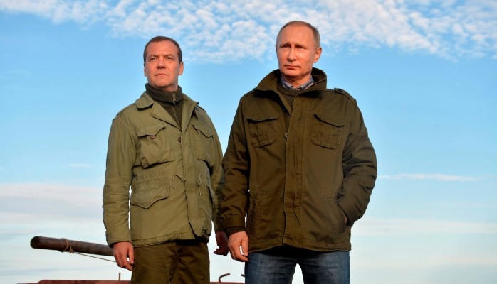 Ей така почиват Путин и Медведев (СНИМКИ)