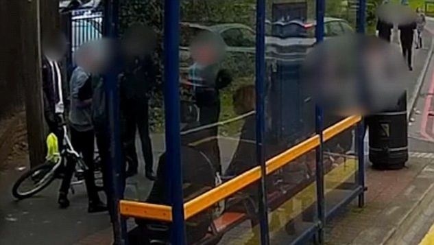 Вижте как шофьор на камион раздаде набързо улично правосъдие и спаси момче от банда тийнейджъри (СНИМКИ/ВИДЕО 18+)