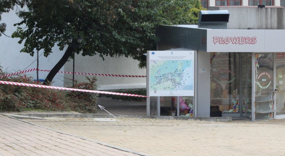 Взрив в центъра на Балчик (СНИМКИ)